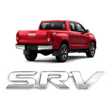 Emblema Caçamba Letreiro Srv Hilux 2005 A 2020 2021 2022