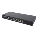 Conmutador Gigabit Ethernet De Paso Poe Intellinet De 8 Puer