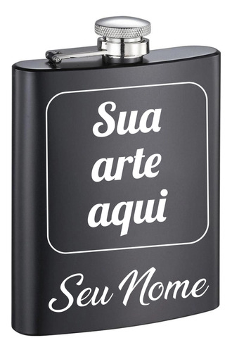 Cantil Porta Whisky Personalizado C/ Seu Nome