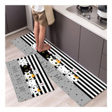 Alfombras De Cocina Para Baño, Poliéster Antideslizante