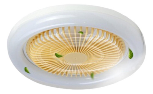 Ventilador/lampara De Techo Led Circular 30w Interiores