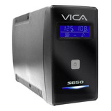No Break Vica Con Regulador S650 360w 650va 6 Contactos