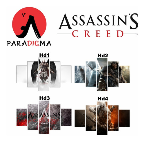 Cuadros Decorativos  Assassin's Creed 100cmx60cm
