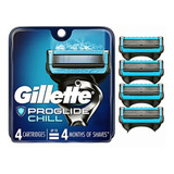Gillette Fusion5 Proshield Cuchillas De Afeitar Para Hombre,