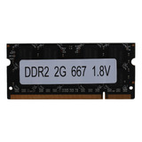 Ordenador Portátil Ddr2 De 2 Gb, 667 Mhz, Pc2 5300, Sodimm,