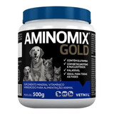 Suplemento Vitamínico Aminomix Gold 500g Para Cães E Gatos