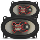 Par Alto Falantes Bravox B3x46x Triaxial 4x6 80w Rms