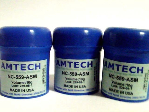 Amtech Nc-559-asm - Lead Free - Fluxo De Solda Original 10g