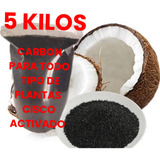 Carbon Activado Plantas Abono Cisco Espesial Cascara 5 Kilos