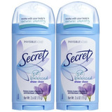 Secret Desodorante Antitranspirante Invisible Sólido, Shee.