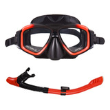 Conjunto De Snorkel Para Adultos Máscara Antivaho.tubo Sec