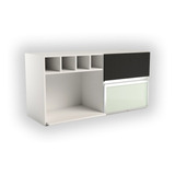 Alacena Micro 120x60x30 - Herraje J Color  - Microondas