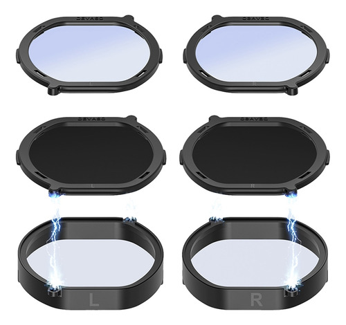 Lentes Graduadas Vr Para Lentes Ps Vr2, Antigafas Para Miopí