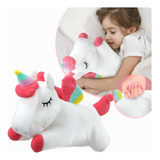 Peluche Unicornio Almohada Cojín Juguete 40 Cm Para Bebe