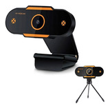 Webcam Camara Web Fullhd 1080p Usb Microfono Tripode