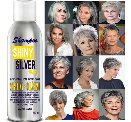  Shampoo Matizador De Canas Platinado Hermoso