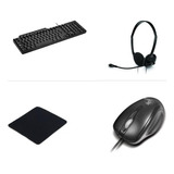 Kit Xtech Teclado + Mouse + Headset + Mousepad - Kt029xcl12