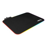 Mouse Pad Gamer 36 X 26cm 15 Efectos Luces Led Rgb Cable Usb Color Negro