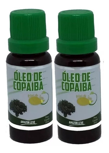 Oleo De Copaíba 20ml -  2unidades 
