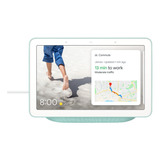 Google Nest Hub Con Asistente Virtual Google Assistant, Pantalla Integrada De 7  Color Aqua 110v/220v