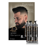 Progressiva Masculina Barba E Cabelo Ácido Lático  Glicólico