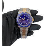Compatible Con: Reloj Rolex Submariner Azul Bitono 41mm