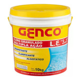 Cloro Para Piscina Genco 3x1(10kg)(frete Grátis Sul Sudeste)