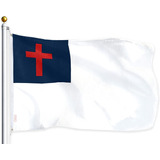 Bandera Bandera Cristiana 150 Cm X 90 Cm