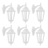 Arandela De Parede Tlf 27 Colonial Taschibra Kit Com 6 Peças Cor Branco 110v/220v