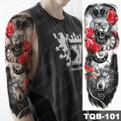 Tatoo Tatuaje Temporal Xl Modelo 101