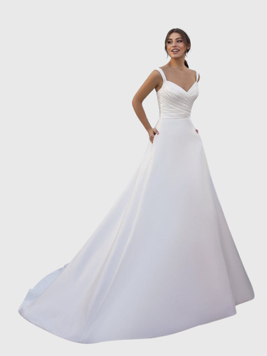 Vestido De Noiva Casamento Modelo Lais Moderno