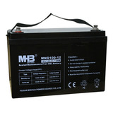 Bateria Recargable De Gel 12v/100ah Mhb Mng 100-12