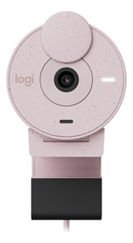 Camara Web Logitech Brio 300 Usb-c Ful Hd 1080p Rosa