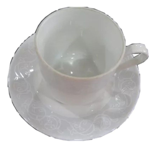 Plato Te Verbano Porcelana Cenere Hogar Cocina Vajilla X6