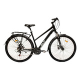 Bicicleta Urbana Paseo Dama Slp Touring 21v Shimano Color Negro Tamaño Del Cuadro M