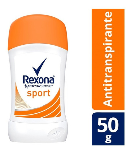 Desodorante Antitranspirante En Barra Motionsense Rexona 50g