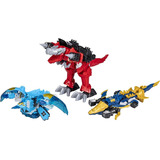 Power Rangers Dino Fury Primal Mega Pack Zord Link Set 