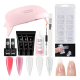 Kit Constructor De Uñas Acrilicas En Polygel 11 Piezas