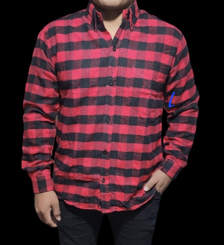 Camisa Leñadora Hombre. Varios Tonos Y Talles