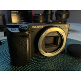 Câmera Sony Aplha A6400 + Lente Do Kit + Lente Sigma 35mm 