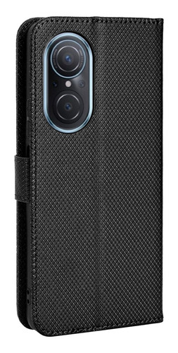 Funda De Piel Con Tapa Para Huawei Nova 9 Se Diamond Grain