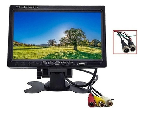 Mini Tv, Monitor Hd De 7 Pulgadas, Pantallas De Coche Portát