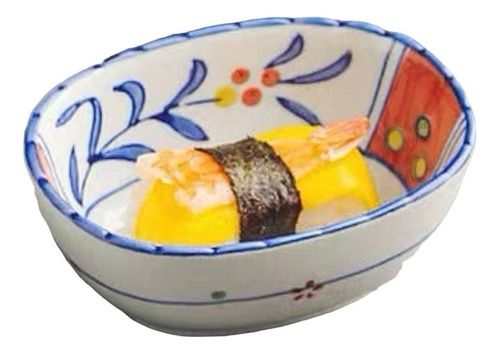 Bowl De Cerámica Cuadrada Diseño Estilo Japones
