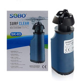 Sobo Sk-03 Skimmer 200l/h Filtro De Superficie Acuario Plantado