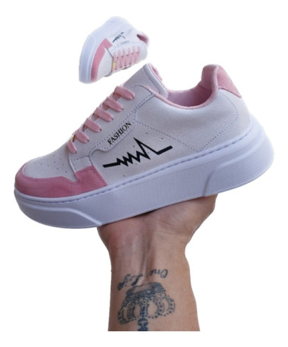 Tenis Deportivo Mujer Hermoso Diseño Calzado Casual Dama