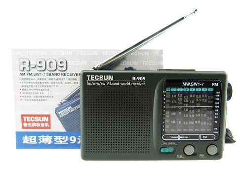 Radio Tecsun R-909 Am/fm/sw1-7
