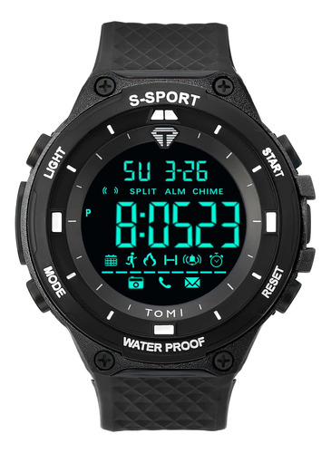 Tomi Reloj Digital Para Hombre - Reloj Deportivo Militar Res