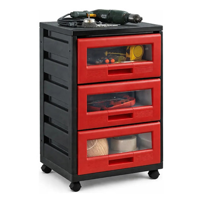 Mueble Piave Organizador De 3 Cajones , Con Ruedas | Envío gratis