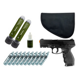 Pistola Taurus 24/7 Co2 4.5mm + Capa Forrada + Kit Munição