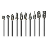 Lima Rotativa De Acero Al Tungsteno,10pcs